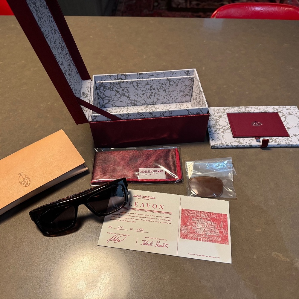 Jacques Marie Mage Cleavon AGAR 1st Edition Sunglasses